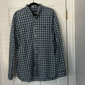 Polo by Ralph Lauren Men's Blue Plaid Shirt